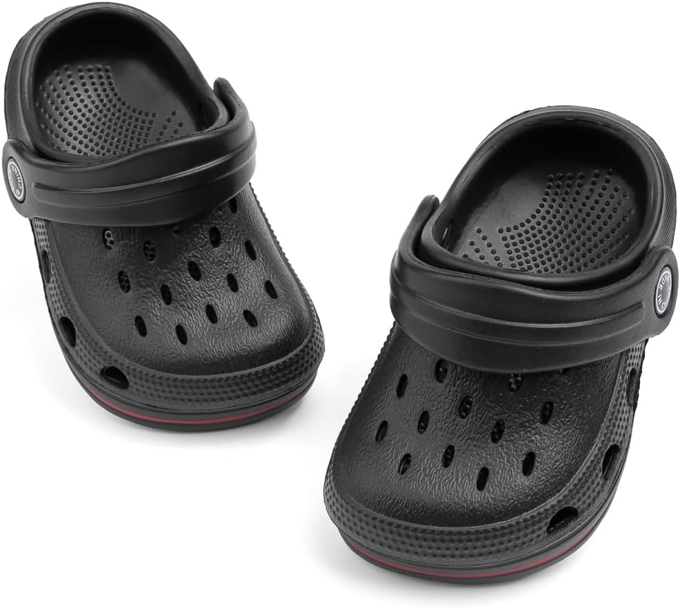 Casazoe Toddler Cute Garden Clogs EVA Sandals Boys Girls Slip On Shoes Summer Lightweight Outdoor Slides Sandals Children Beach Pool Play Shoes