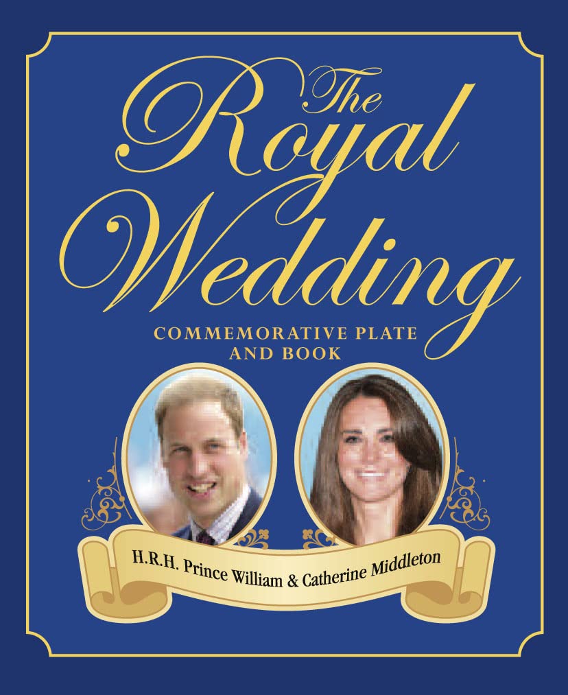 The Royal Wedding Commemorative Plate and Book De La Hoz, Cindy