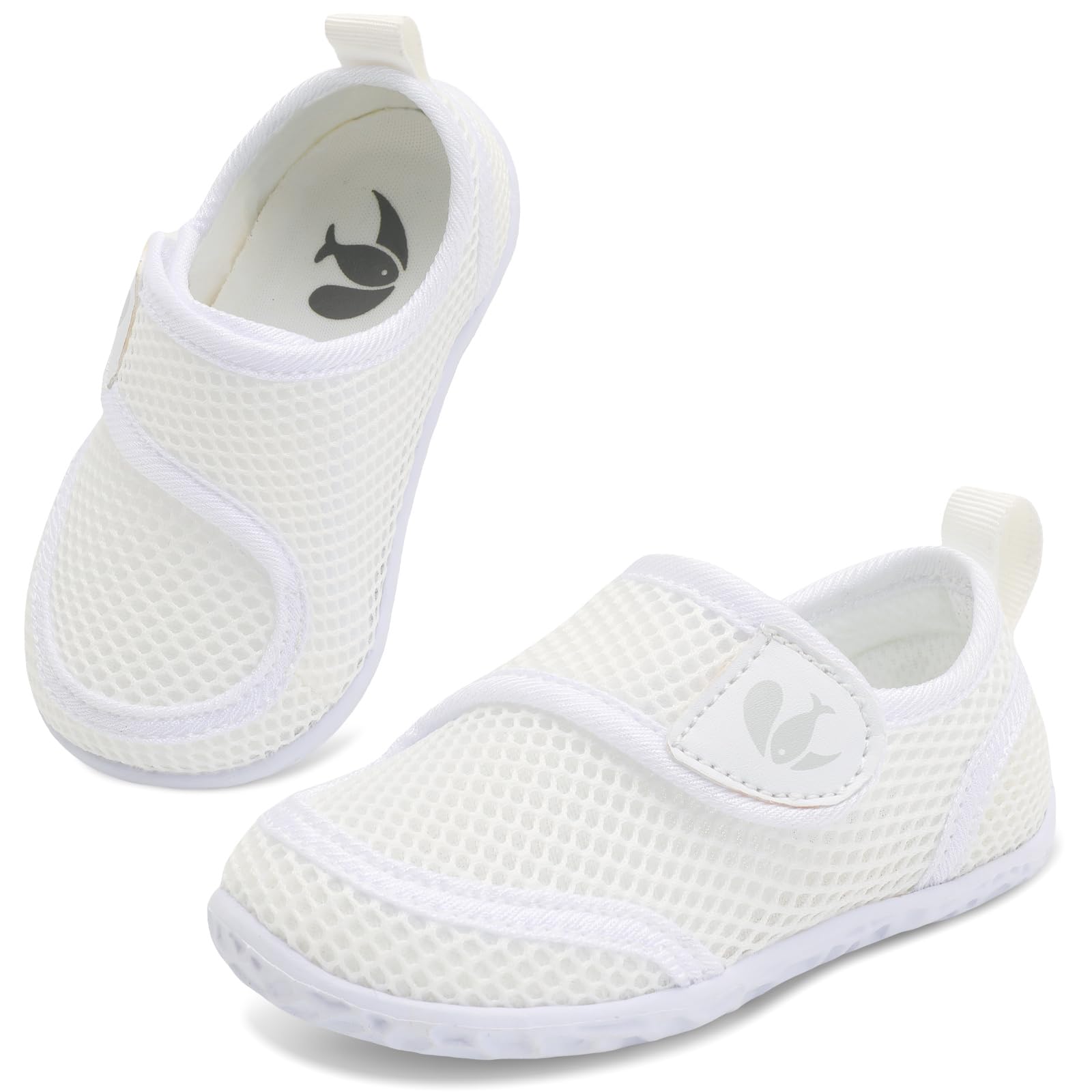 FEETCITY Toddler Water Shoes Boys Girls Swim Shoes Quick Dry Kids Aqua Socks Barefoot for Beach Swimming Pool