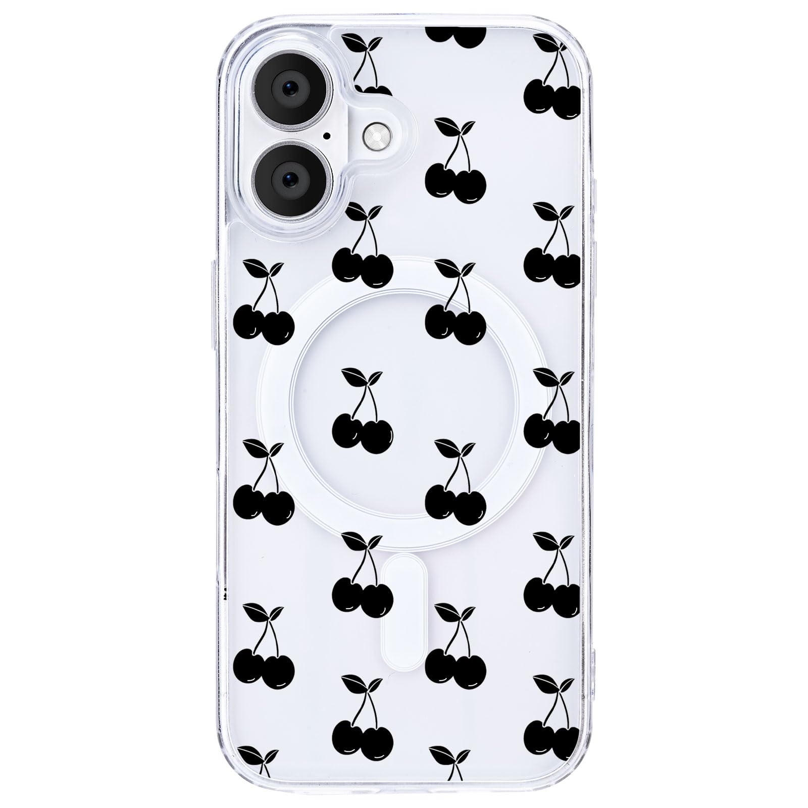 Coque MagSafe iPhone 17 Pro Max antichoc transparente et grip TPU