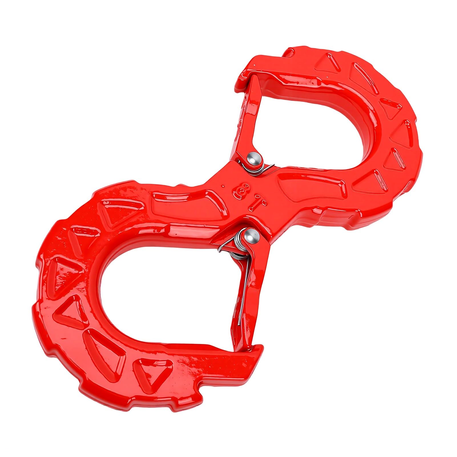 KIMISS Crochet de Remorquage S 3/8 Po G70 en Acier, Résistance à la