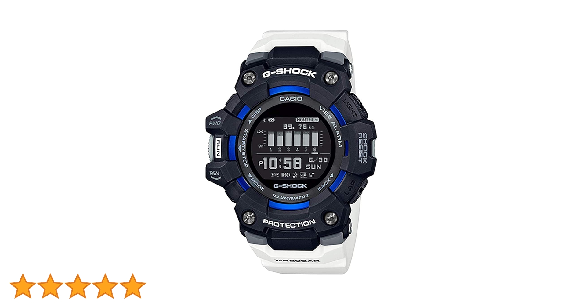 G-SHOCK GBD-100 ブルー デジタル腕時計/コレクションケース付き G-SHOCK GBD-100 ブルー デジタル腕時計/コレクションケース付き