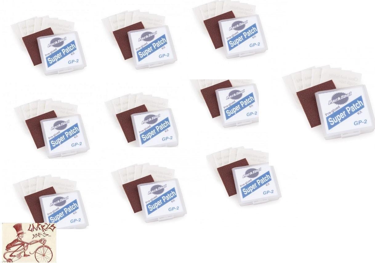Park ToolGP-2 Glueless Bicycle Patch Kits-10 Packs