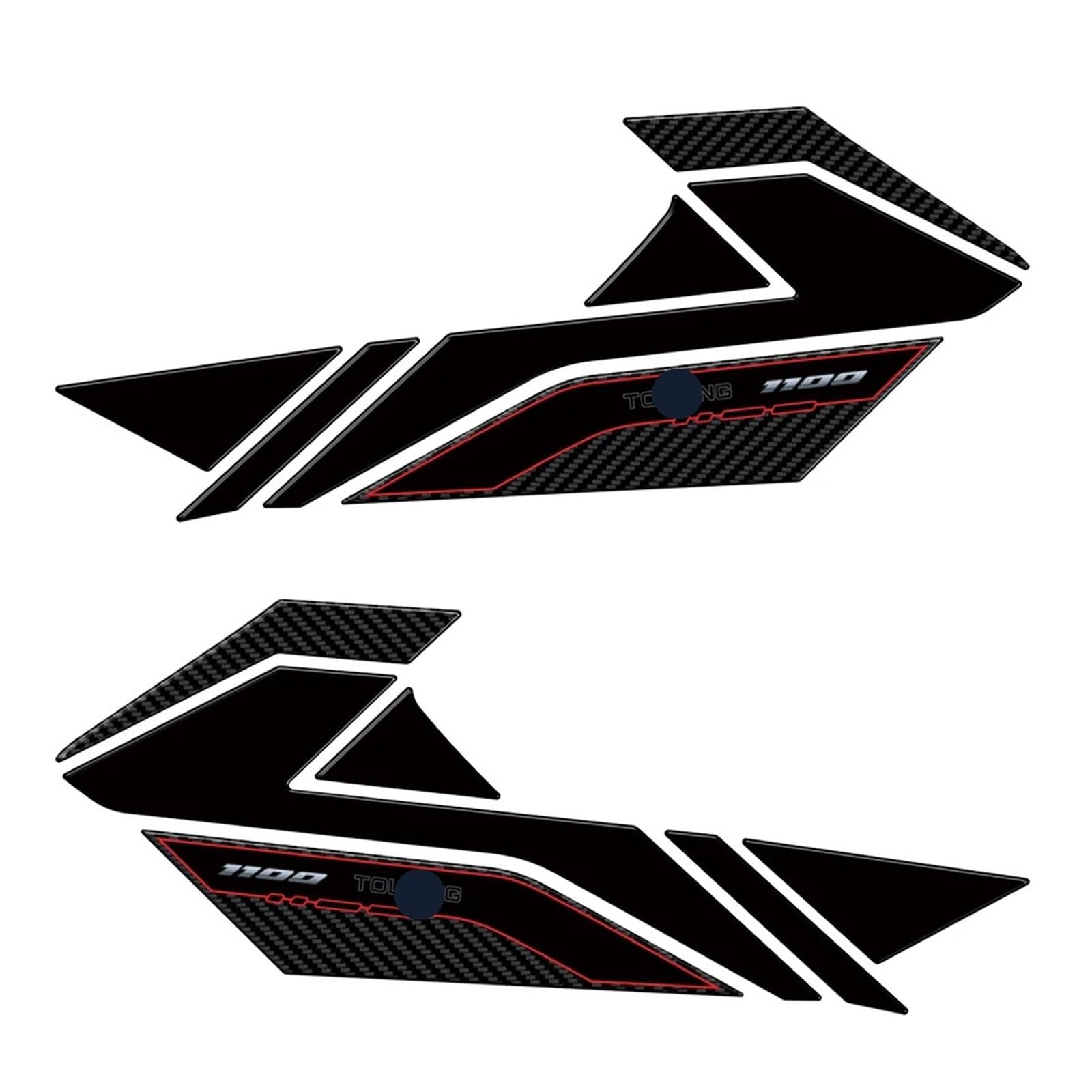 Motorcycle Gas Tank pad for NT 1100 NT1100 Tank Pad Motorcycle Accessories 3D Sticker Oil Anti-Slip Pad Knee Traction Protector Nt 2025