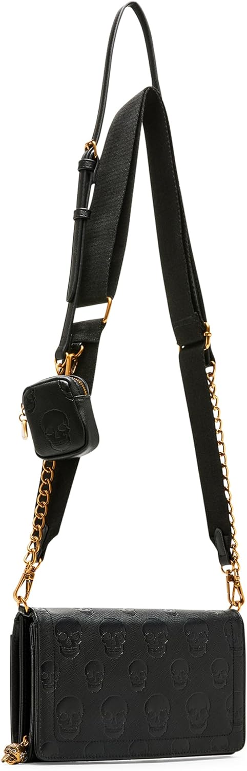 Betsey Johnson Skull Boss Wallet On A Chain - Image 2