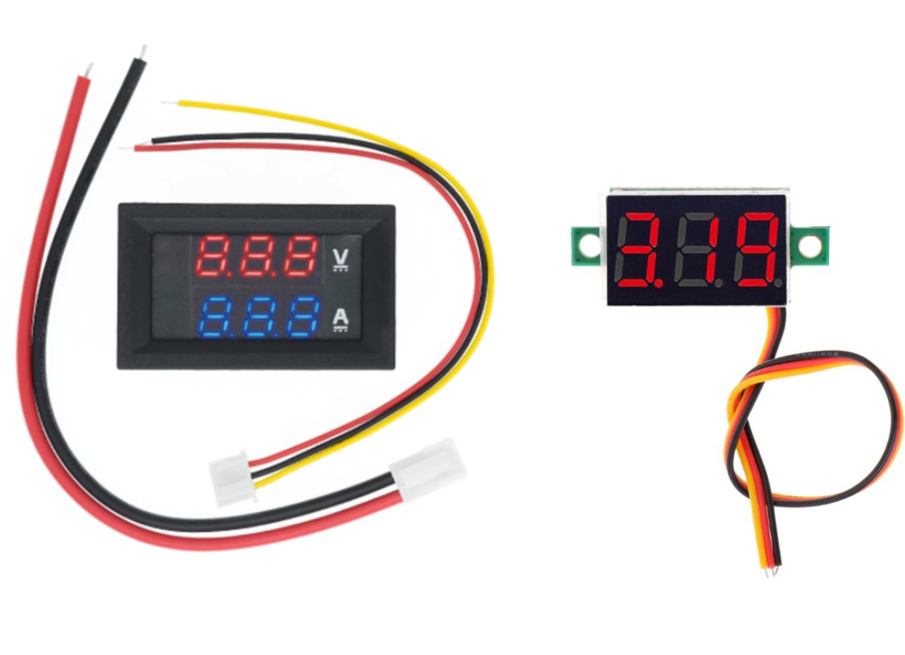 Shockley combo of [ 3 Wire DC 0~30V Digital Voltmeter 0.28" Red LED Display Panel ] + [ DC VoltAmp Meter 100V 10A 0.56" Dual LED Car Battery Monitor ] (DC Voltmeter + DC VoltAmp meter (1 PCS Each)) (B0CL2MVR5G) Amazon Price History, Amazon Price Tracker