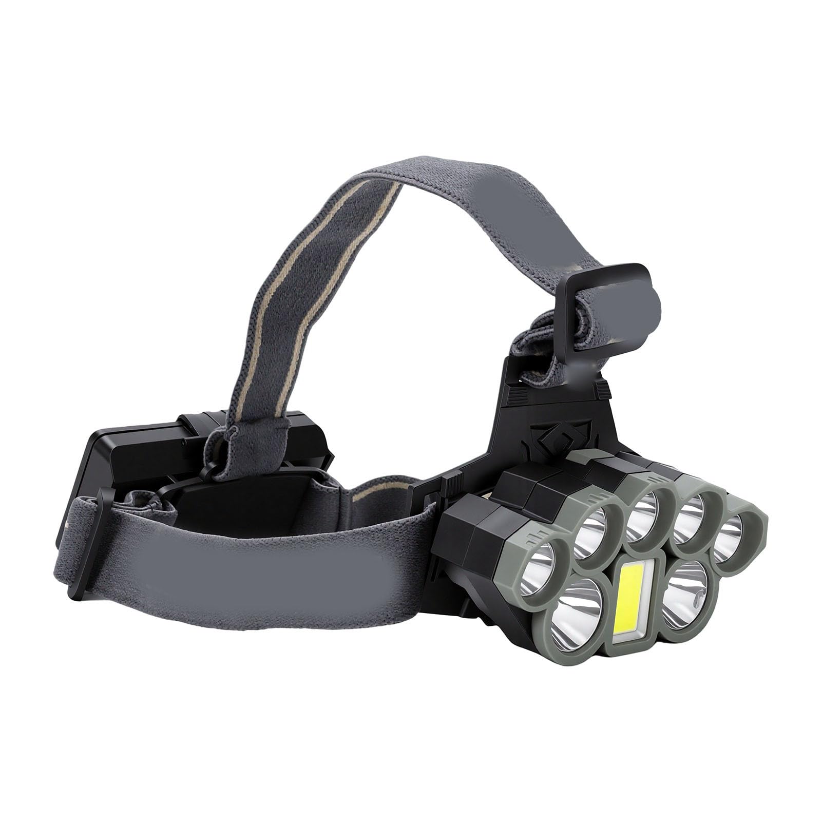 Linterna frontal para correr y senderismo con batería recargable 8