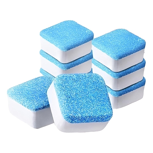 Pastilha Tablete Limpeza Máquina Lavar Roupa e Lava Louça Kit 12 Unidades