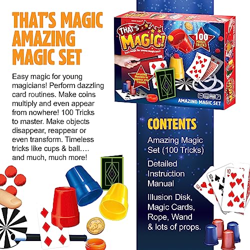 That's Magic Amazing Magic Set, Featuring 100 Fun, Easy Tricks For Young Magicians - Image 2