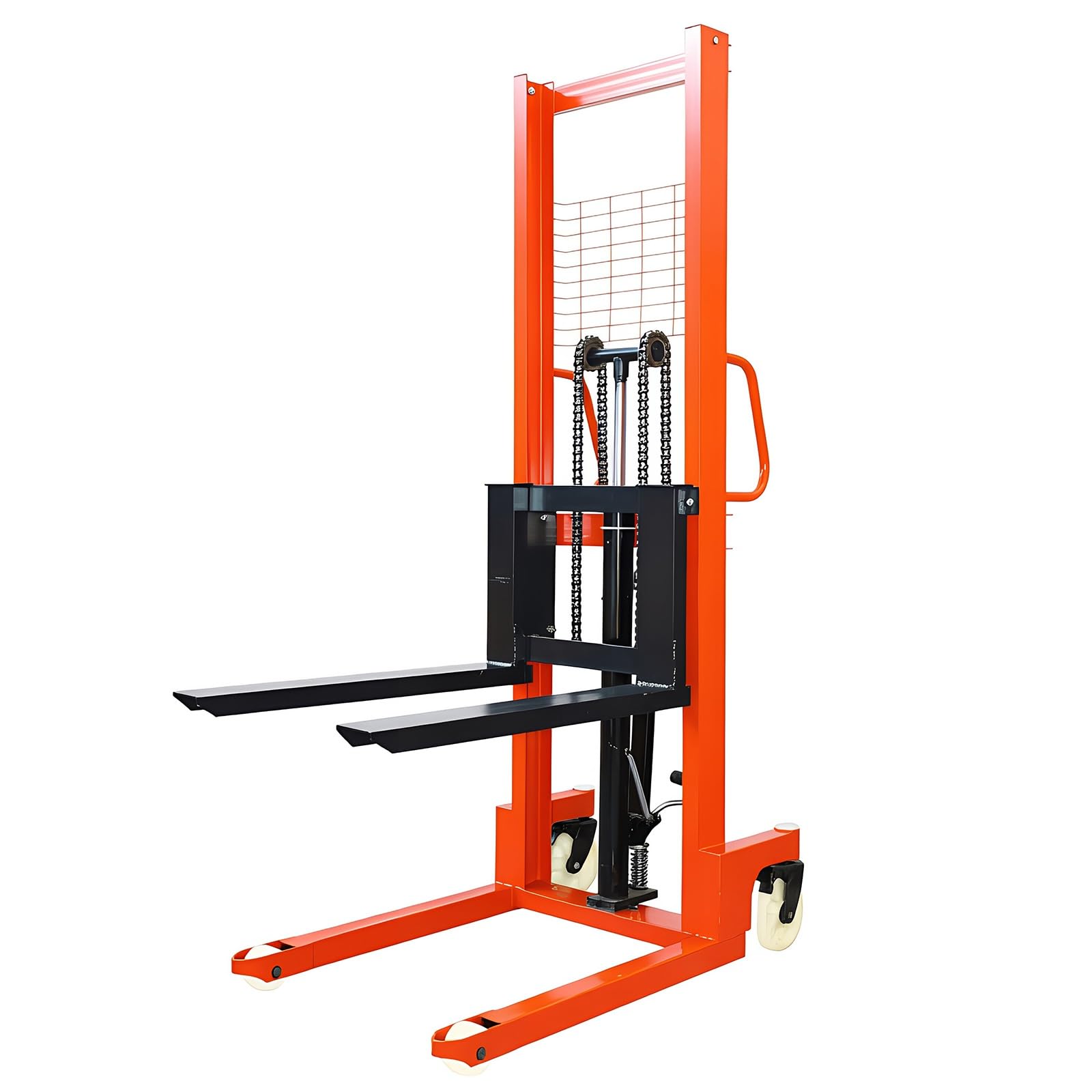 Cenz-888 pallet truck Manual Hydraulic Stacker Truck 1000kg Capacity 160cm Lift for Warehouse Stacking