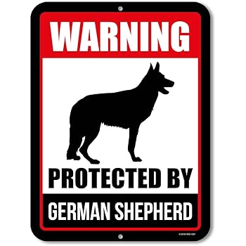 beware of german shepherd