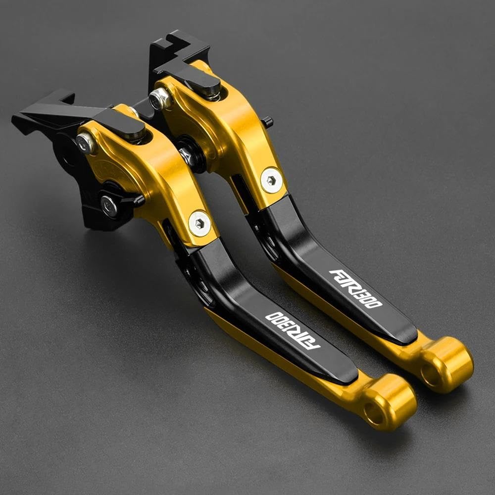 FHUKJOK for Yamaha FJR1300 FJR1300A Motorcycle FJR 1300 1300A 2004 2005-2017 Adjustable Extendable Folding Brake Clutch Levers Handlebar