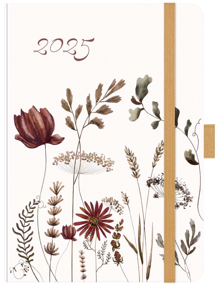 Korsch Premium Timer Big Flowers Of Freedom – Terminplaner 2026 Im Handlichen Format