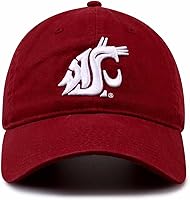 Vista 8 de The Game NCAA - Gorra con logotipo de ajuste relajado para adultos, logotipo bordado, 100% algodón, eleva tu estilo y muestra tu espíritu