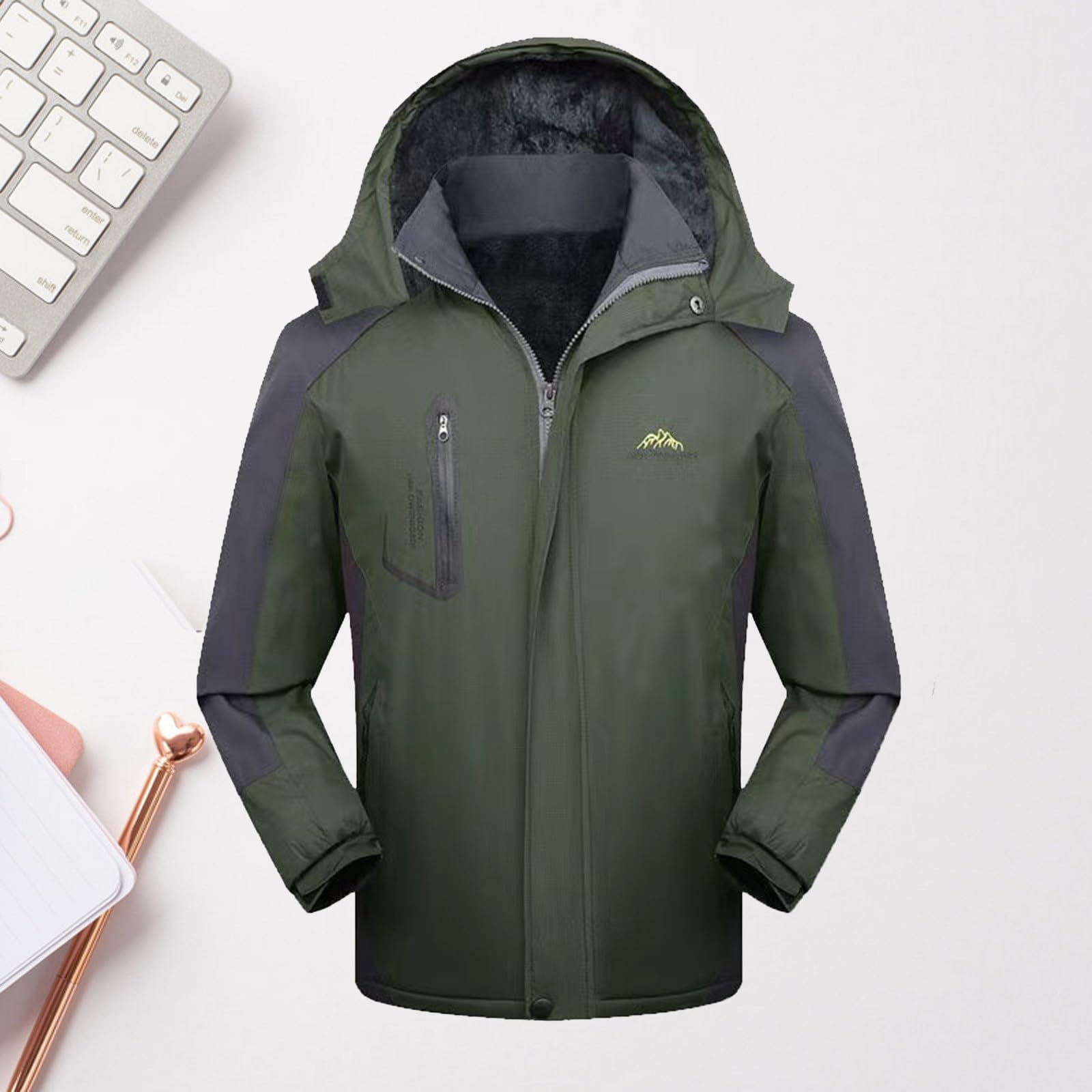 Chaqueta Forrada Y Engrosada Para Mujer Adecuada Deportes Al Montañismo Cálida Cómoda Capa Invierno Chaquetas Termicas Ropa Senderismo Chaqueton Poncho Lluvia Impermeable Chubasquero
