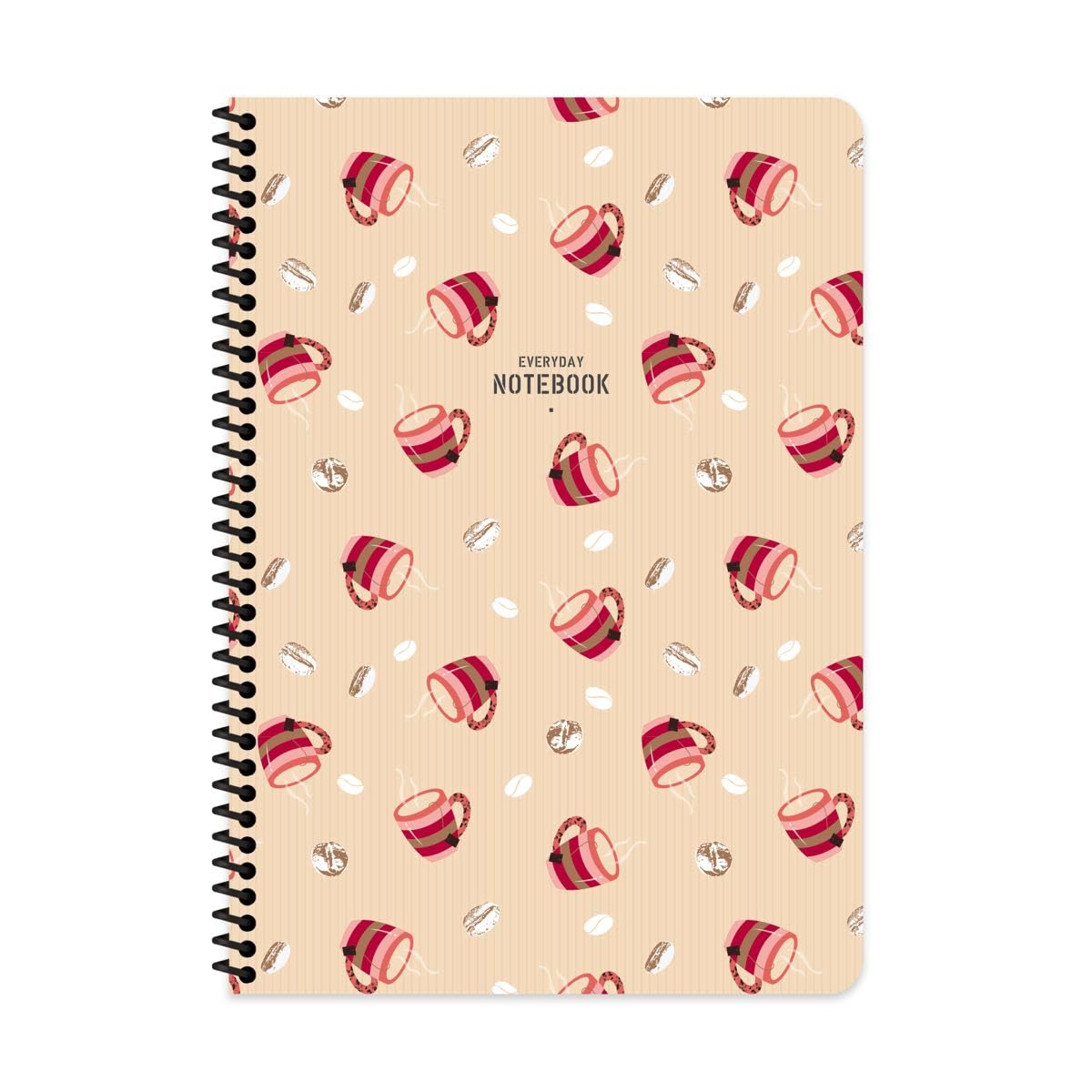 Keskin Color Quaderno a spirale per caffè formato A4, 80 fogli, in cartone
