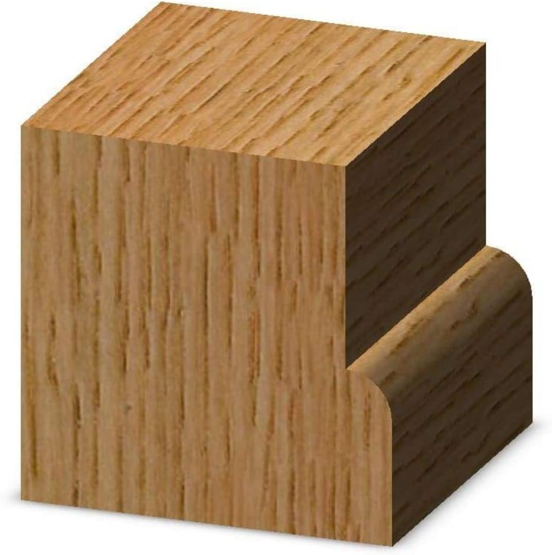 Whiteside Router Bits 2000B Round Over Bit with 3/32-Inch Radius, 11/16-Inch Large Diameter and 1/2-Inch Cutting Length