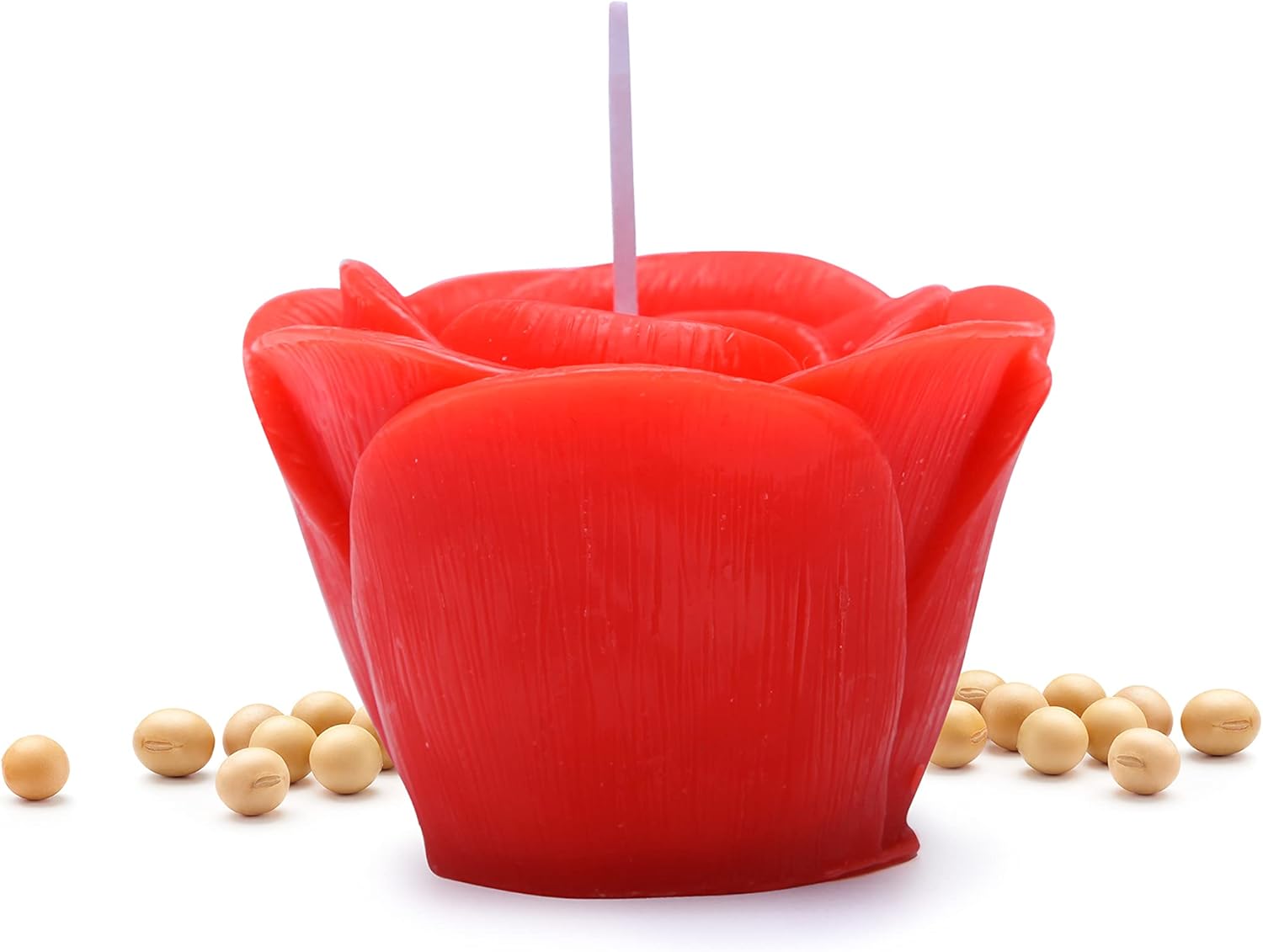 Rose Shaped Scented Candles Novelty Candle for Valentine's