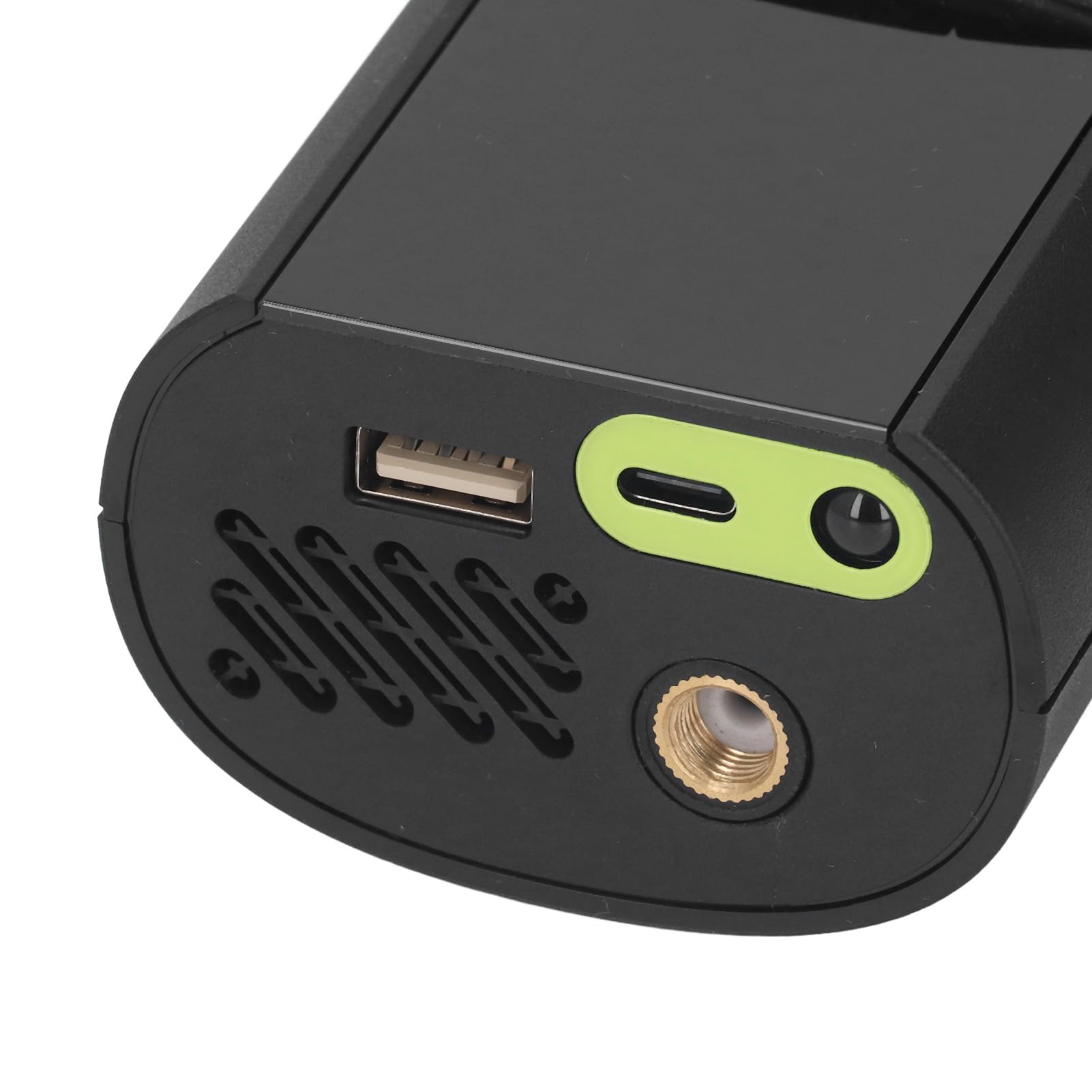 Hyuduo 8000 MAh Inflador de Llantas para Automóvil con Medidor de Presión, Pantalla LCD, Luz LED y Banco de Energía, Inflación Rápida para Motocicletas, Bicicletas y Otros Inflables
