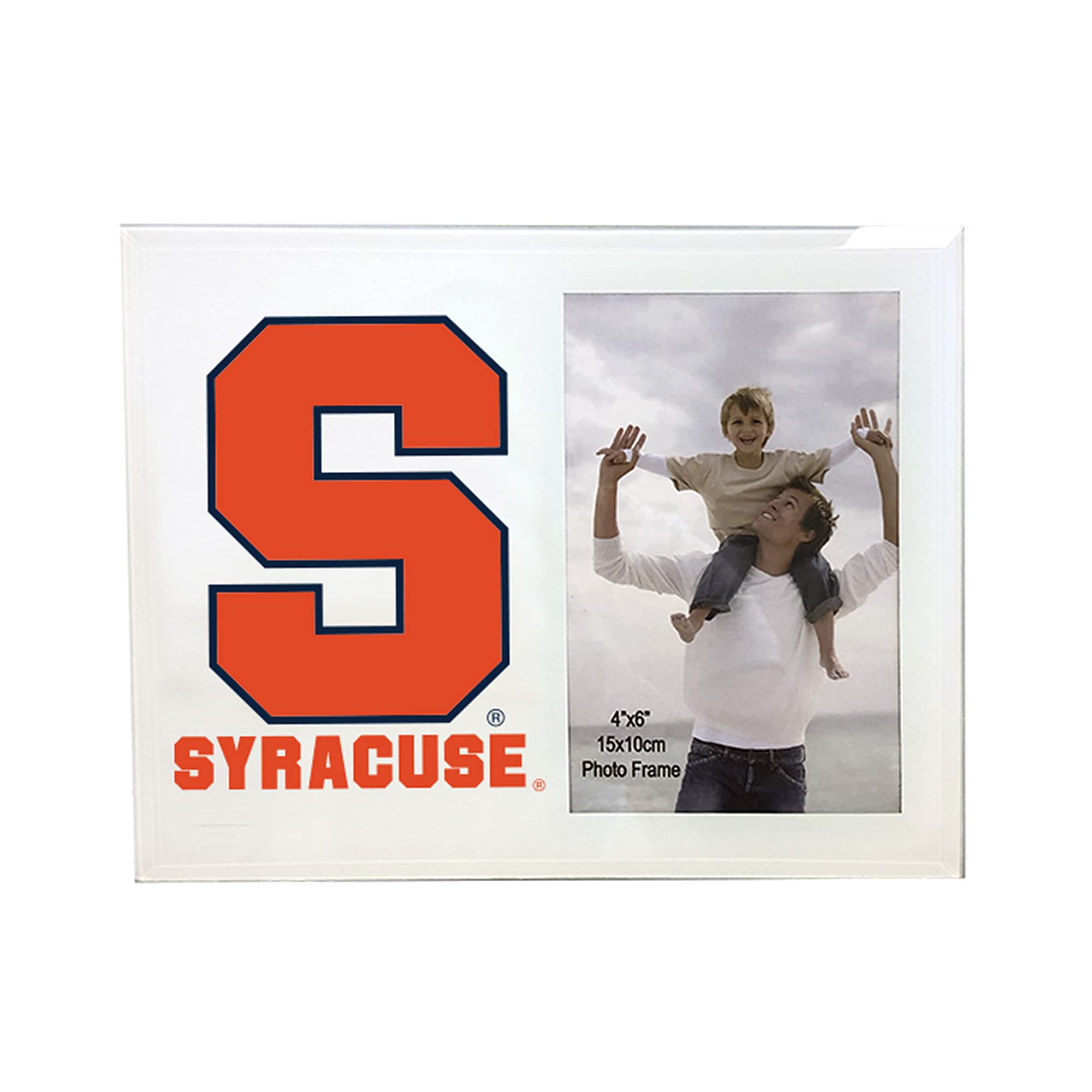 The Fanatic Group Syracuse Orange 4 x 6 Glass Photo Frame