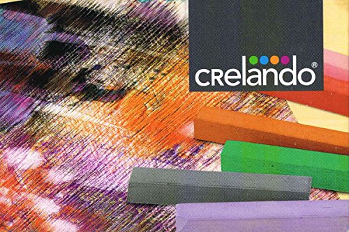 CRELANDO® Tizas pastel de calidad artística (25 unidades)