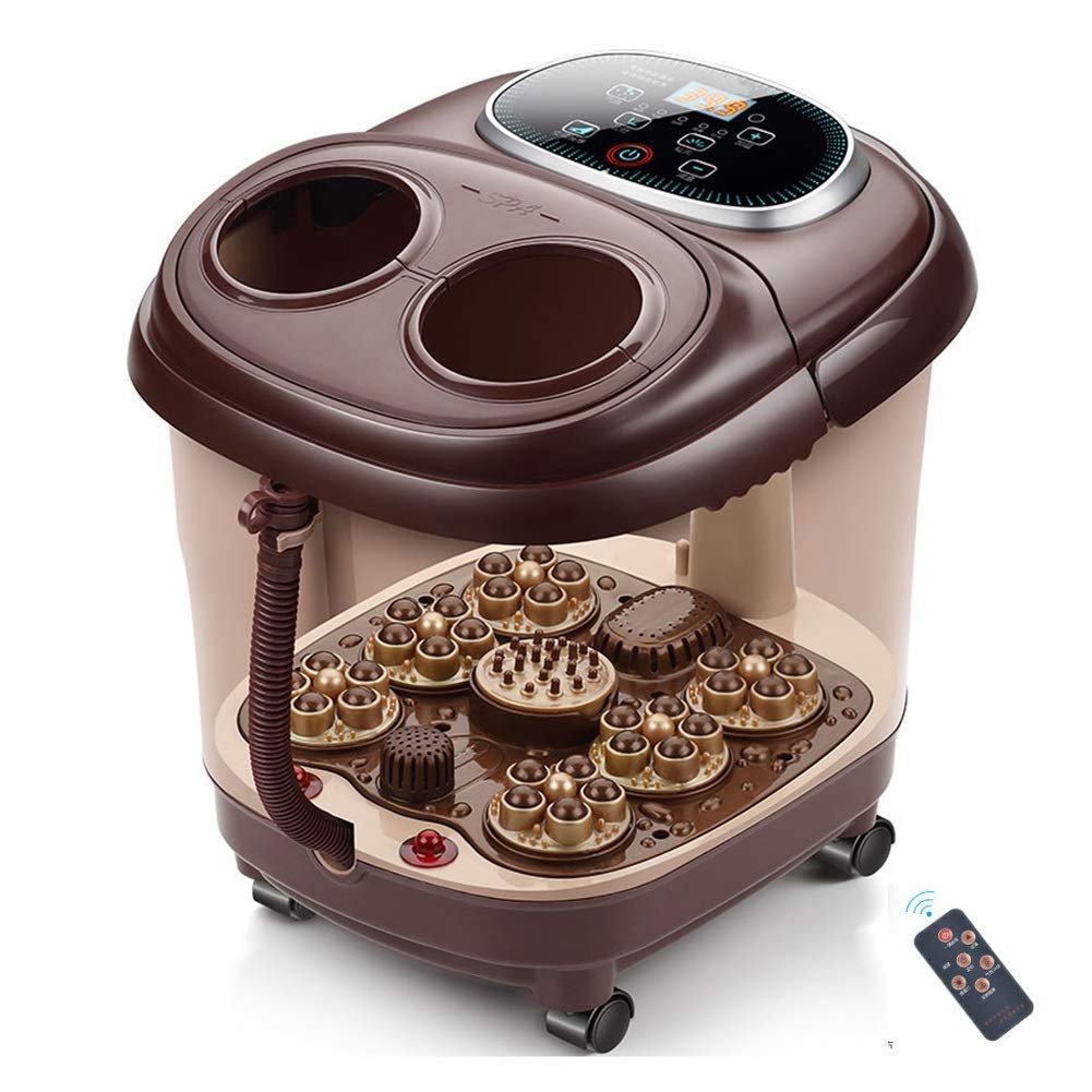 HMTE Masajeador de SPA para pies con Control de Temperatura Ajustable, baño calentado, Rodillos de Masaje