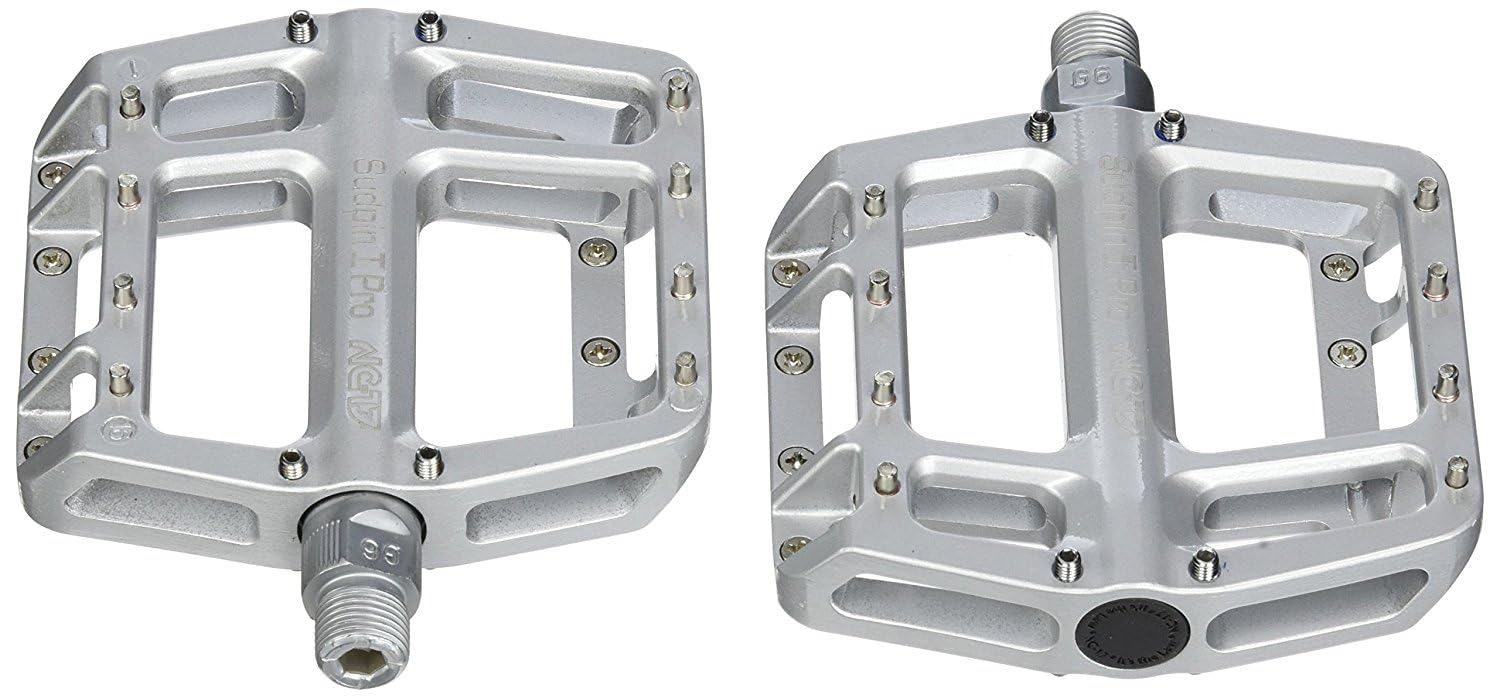 NC-17 Sudpin I Pro aluminiowy platformowy/rowerowy MTB/do roweru górskiego/BMX/łożysko kulkowe + oś Cr-Mo/w tym zapasowe kołki, różne kolory