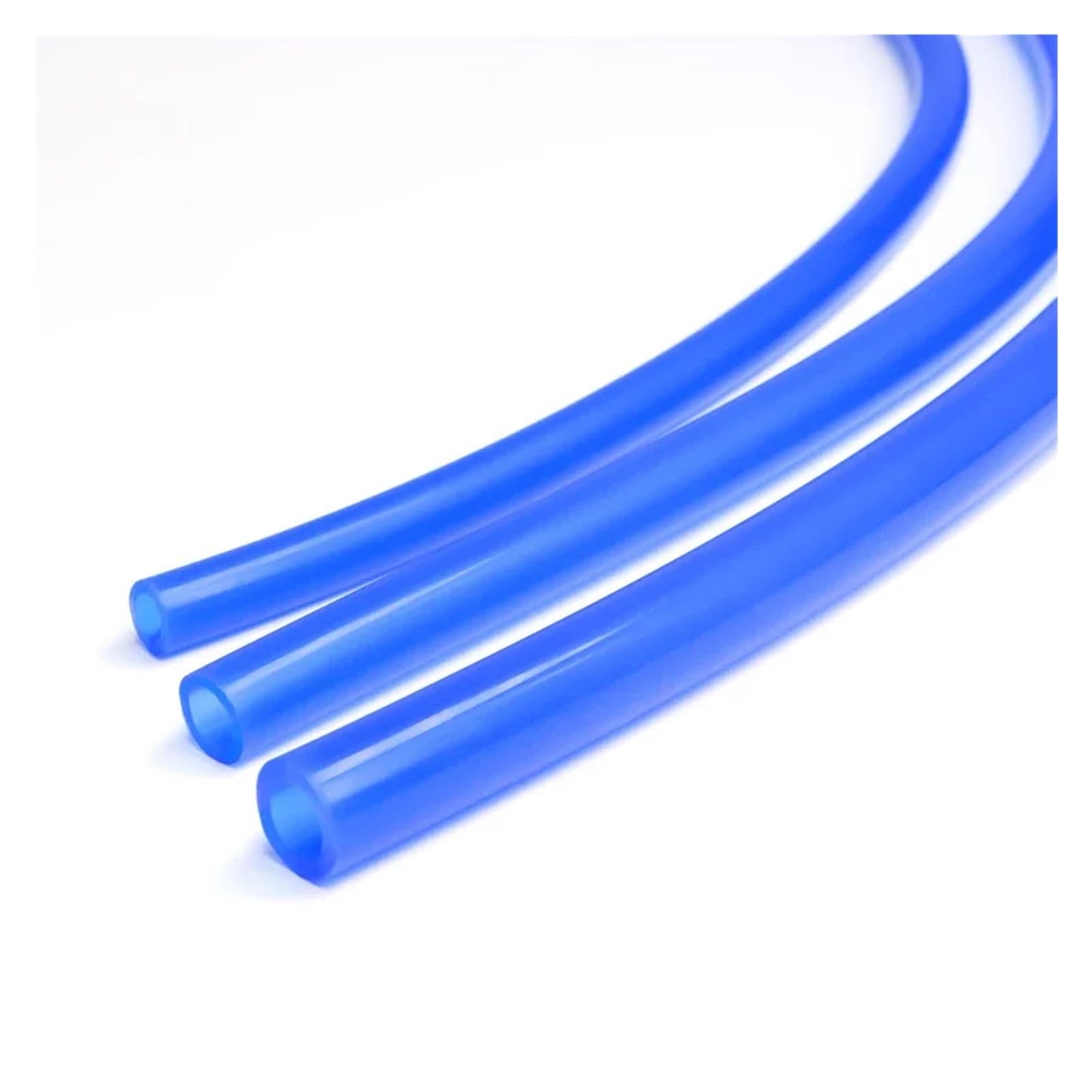 ISCBAFYX 1~10 m Tube en Silicone Bleu Flexible Aquarium Tuyau d'irrigation d'air Connecteur d'eau Tuyau d'arrosage Tuyau de Pompe d'étang de réservoir de Poissons (2 mètres_ID 8
