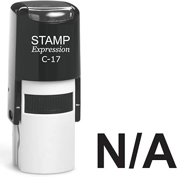 stampexpression - N/A Self Inking Rubber Stamp - Black Ink A-61358