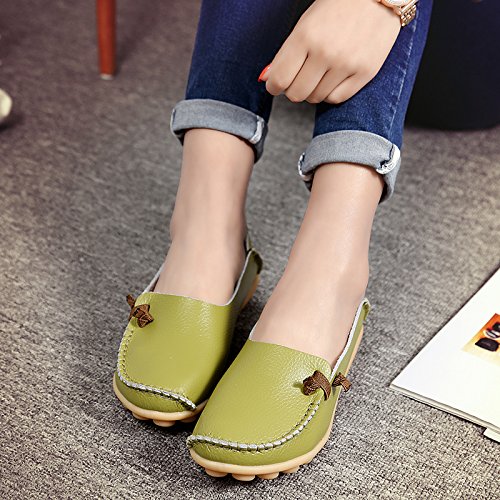 Image of VenusCelia Women's Comfort Walking Cute Flat Loafer