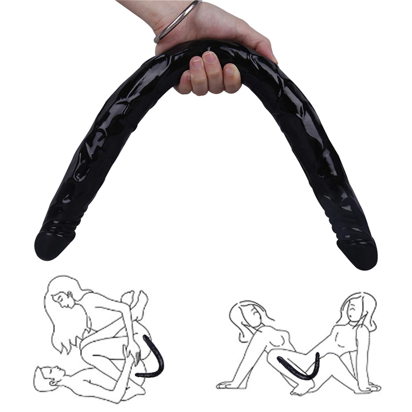 anal plug dm ZST-DM Super Lang Weicher-Silikon-Großer Arsch Anal Butt Plug Anal Vagina  Dildo Analplug Analdilatator Für Männer Frauen