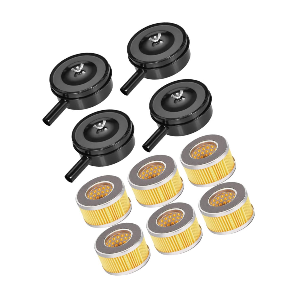Mobestech 16piezas Filtro De Aire Para Compresores De Pistón Silenciador De Ruido Duradero Para Generadores Accesorios De Compresor Filtros De Repuesto Instalación y Uso