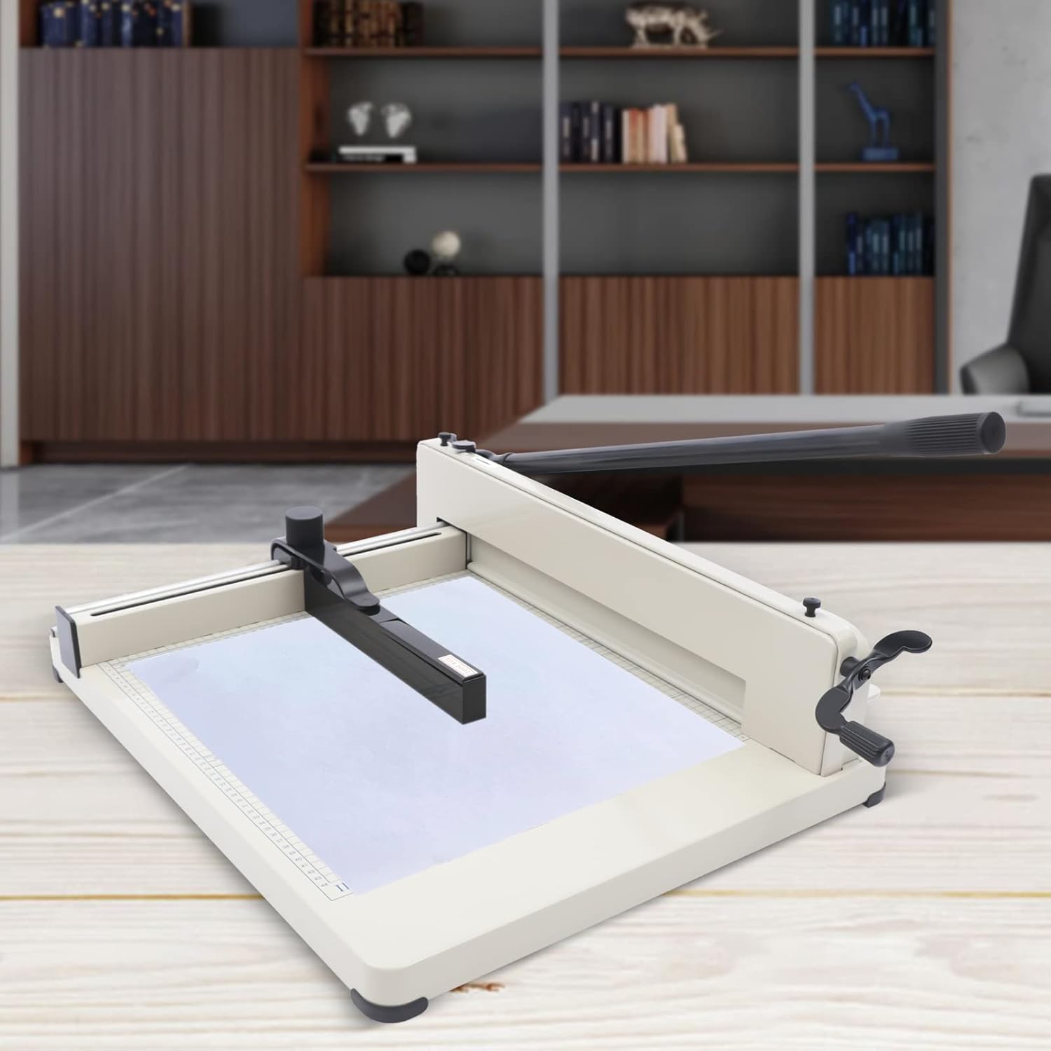 Taglierina di carta resistente, tagliatrice manuale a ghigliottina da 43 cm per A3/A4, taglierina di precisione per ufficio, casa, scuola