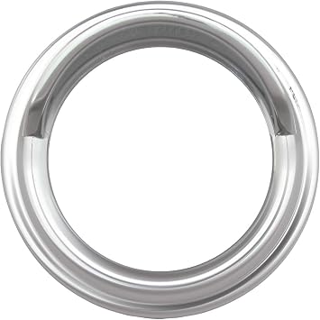 GG Grand General 68391 Chrome Plastic Small Gauge Cover with Visor for Peterbilt, 2 14 Dia.
