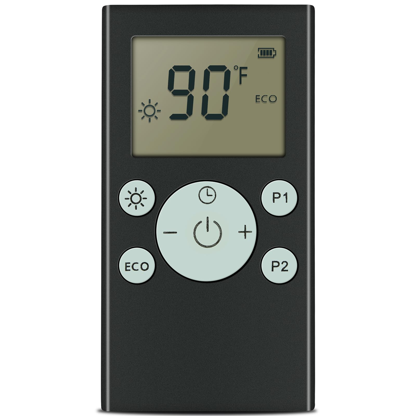 Photo 1 of ***STOCK PHOTO FOR REFERENCE ONLY***
Brightown Replacement Remote Control for GiveBest MH-20 800W Wall Outlet Space Heater - Black