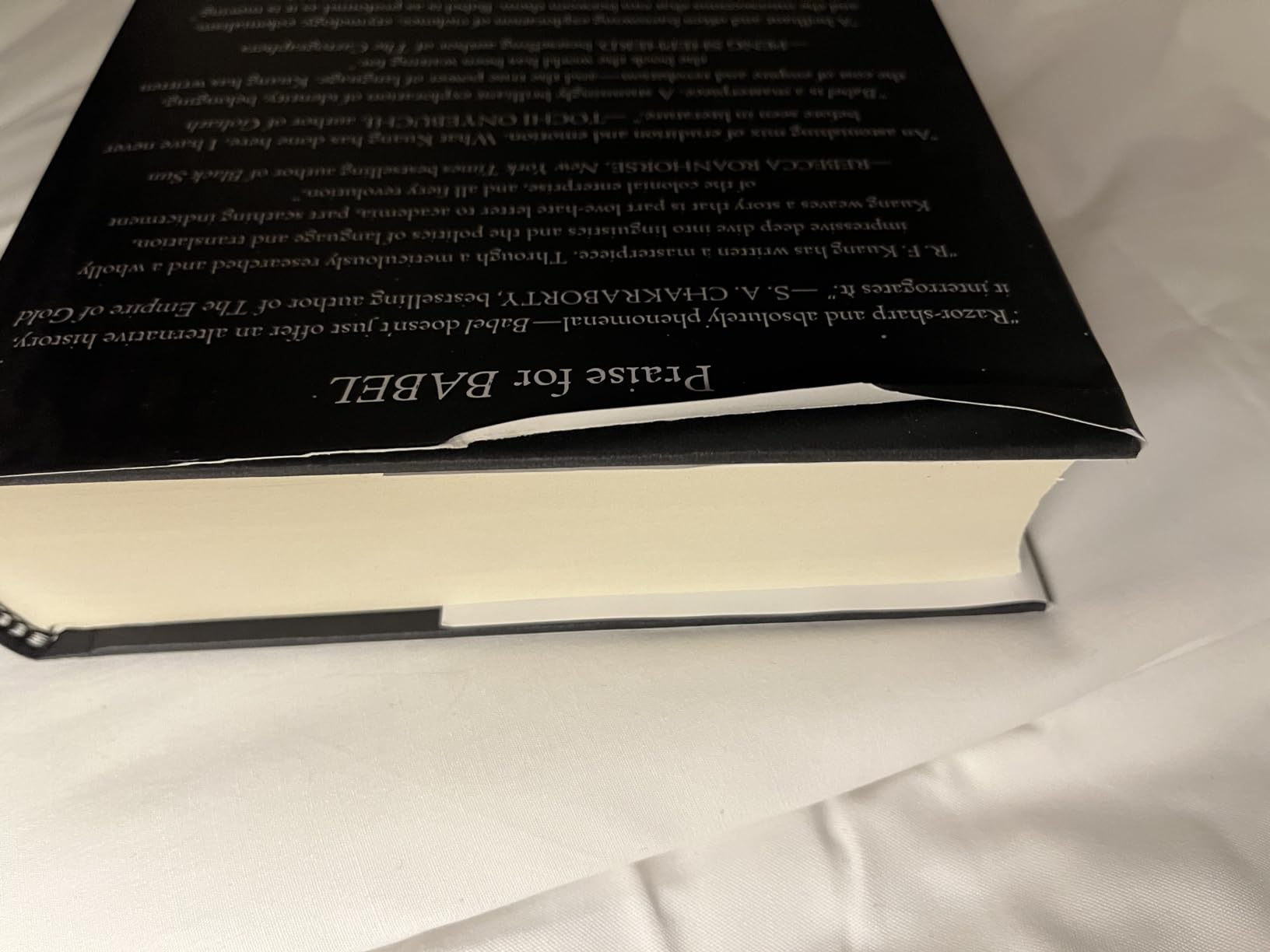 Falto cuidado con la envoltura