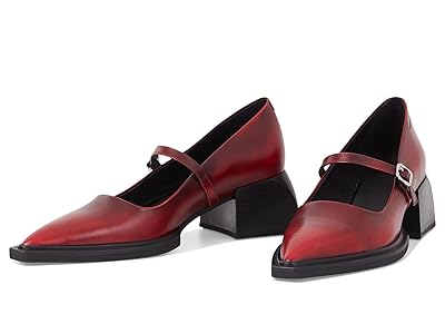 Vagabond Shoemakers Vivian Polish Leather Mary Jane (Red) Women