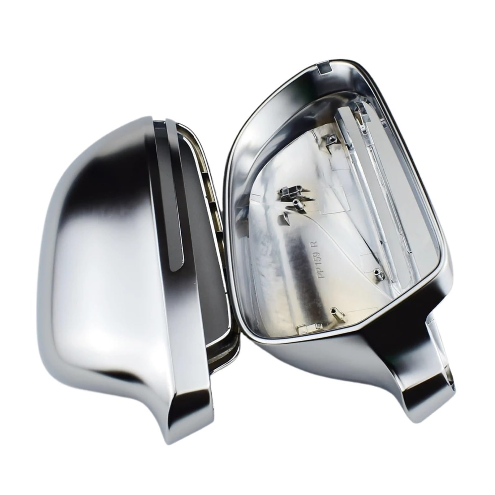 Capuchons rétroviseur latéraux clipsables pour Audi A4, installation rapide sans outil - 7