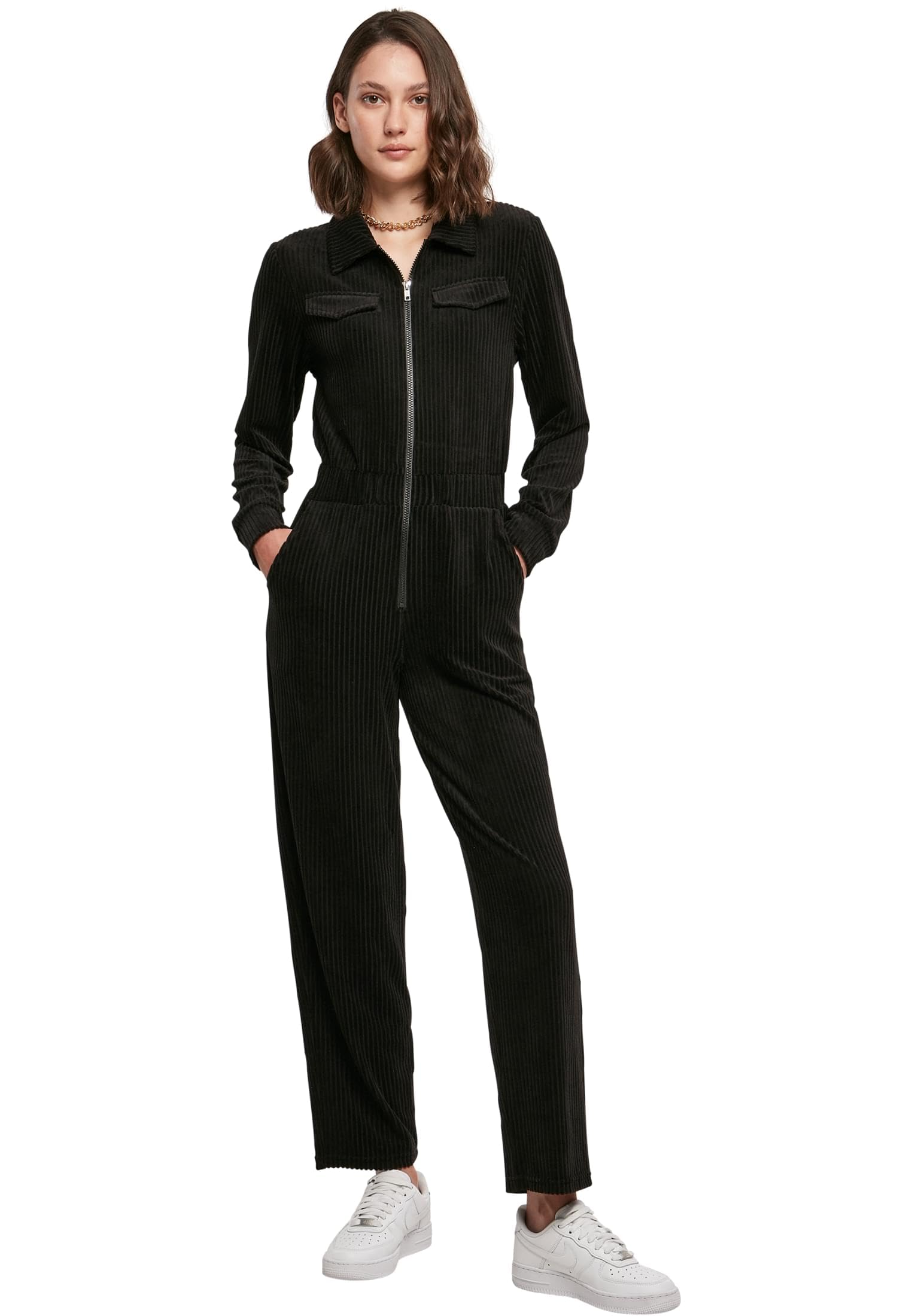 Urban Classics Ladies Velvet Rib Bouilloire Suit Maillot de survêtement Femme (lot de 1)