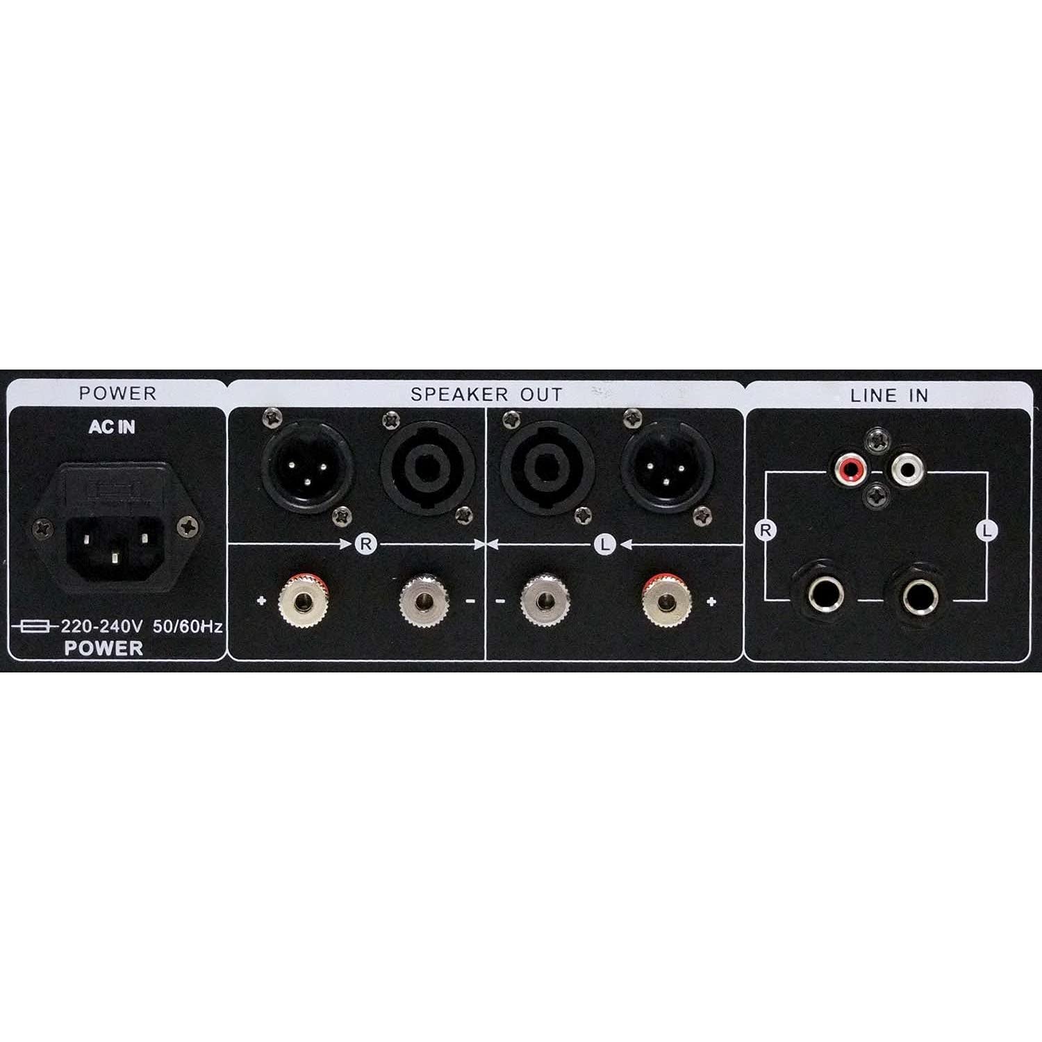 Ibiza AMP2000 Préampli Noir