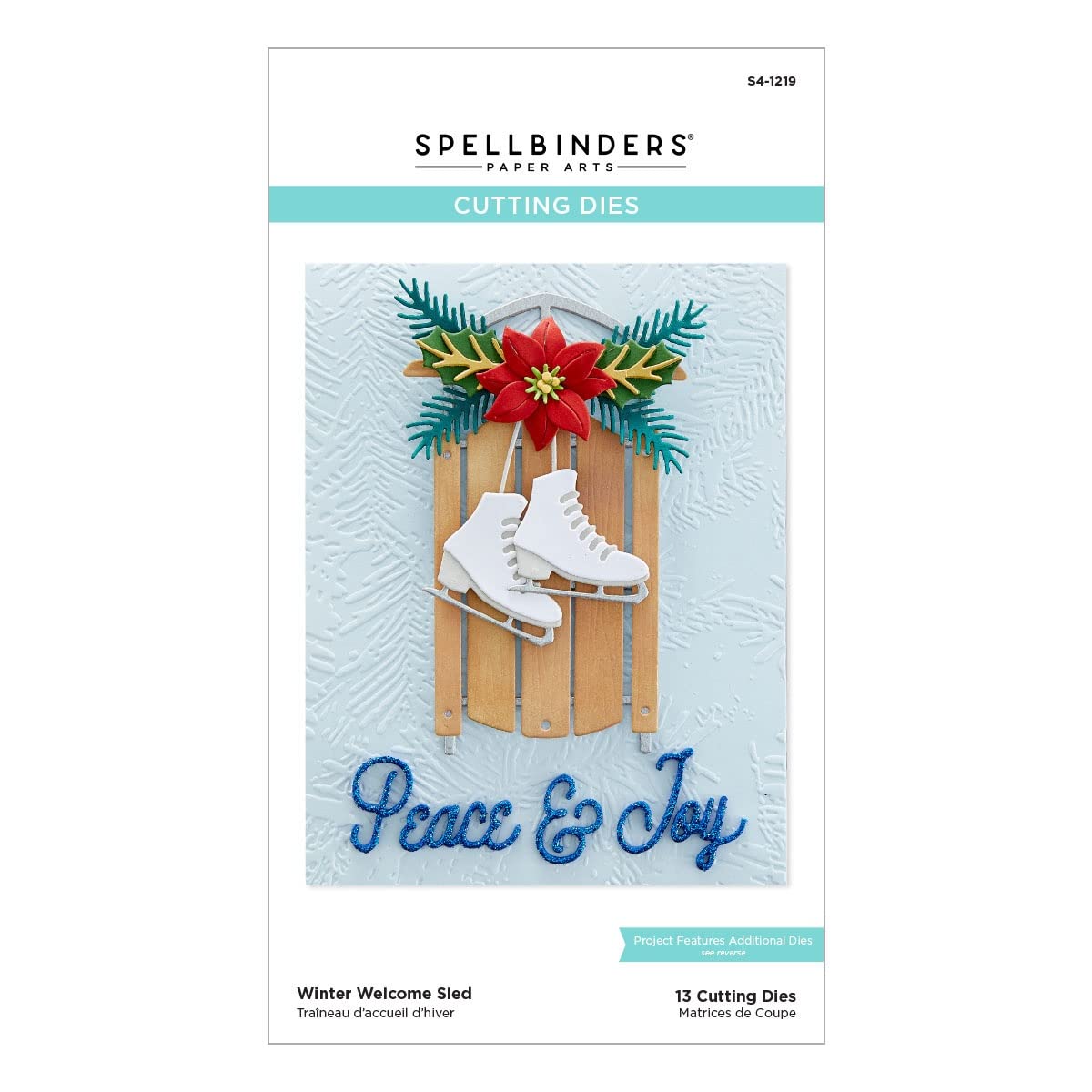 Spellbinders Winter Welcome Etched Dies