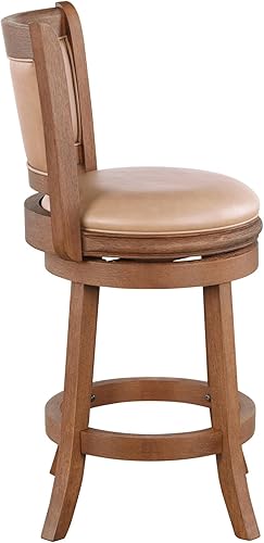 Miniatura 91 de Boraam Augusta - Silla alta giratoria de altura Negro -,Negro/Cappuccino,Negro/Cerezo,Marrón/Capuchino,Capuccino,Cereza,Cepillo de alambre