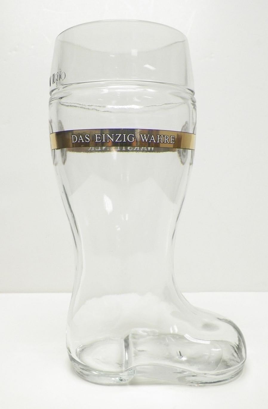 Warsteiner German Beer Boot Glass 1 Liter