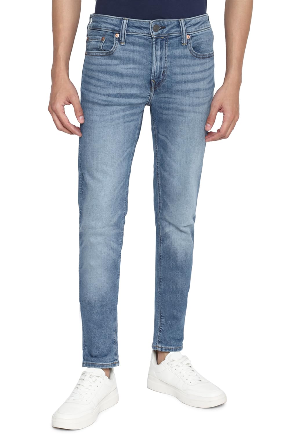 Men Blue Airflex+ Skinny Jean