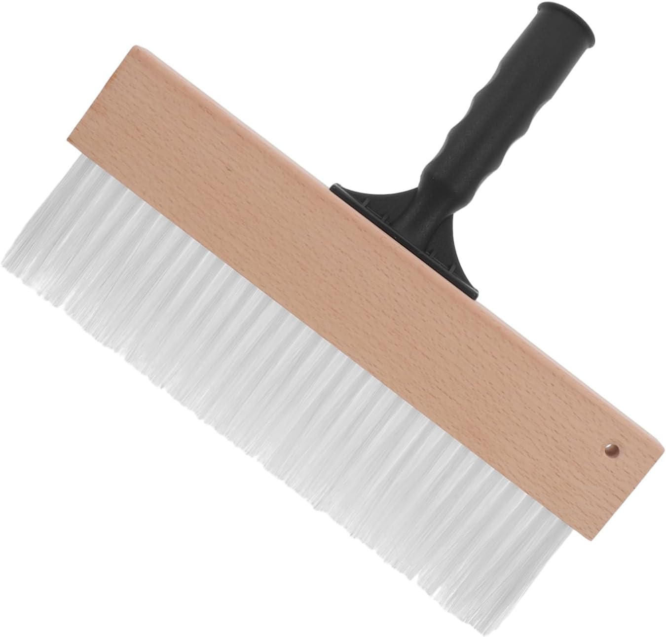 Didiseaon Large Angled Paintbrush for Texture Walls with Wood and Plastic Handle, Versatile Art Paint Brush for Professional Use and Fabric Art, for DIY Wall Painting and Artistic Projects