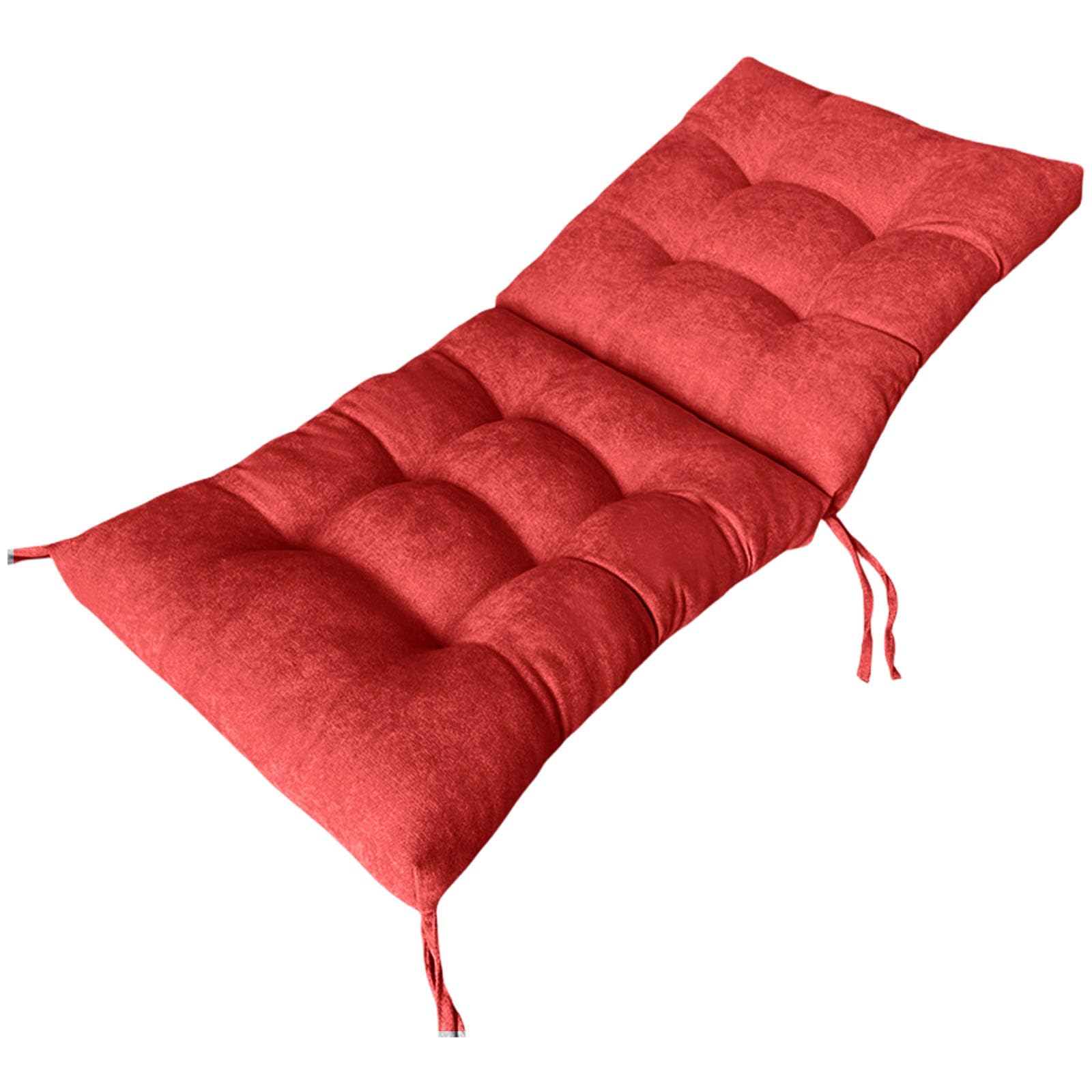 Tsophreniq Desk Chair Seat Cushions High Densitys Paddings AntiSlip Bottom Ergonomic with Ties for/Home/Study Breathable Polyester Seat Pad