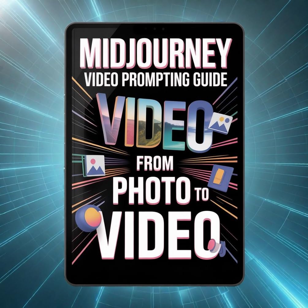 MIDJOURNEY VIDEO PROMPTING GUIDE: FROM PHOTO TO VIDEO