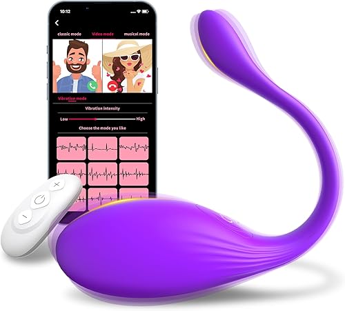 Mini vibrador de bala de punto G con control remoto de aplicación y 10 modos de vibración, vibradores de consolador anal rosa para estimulador de