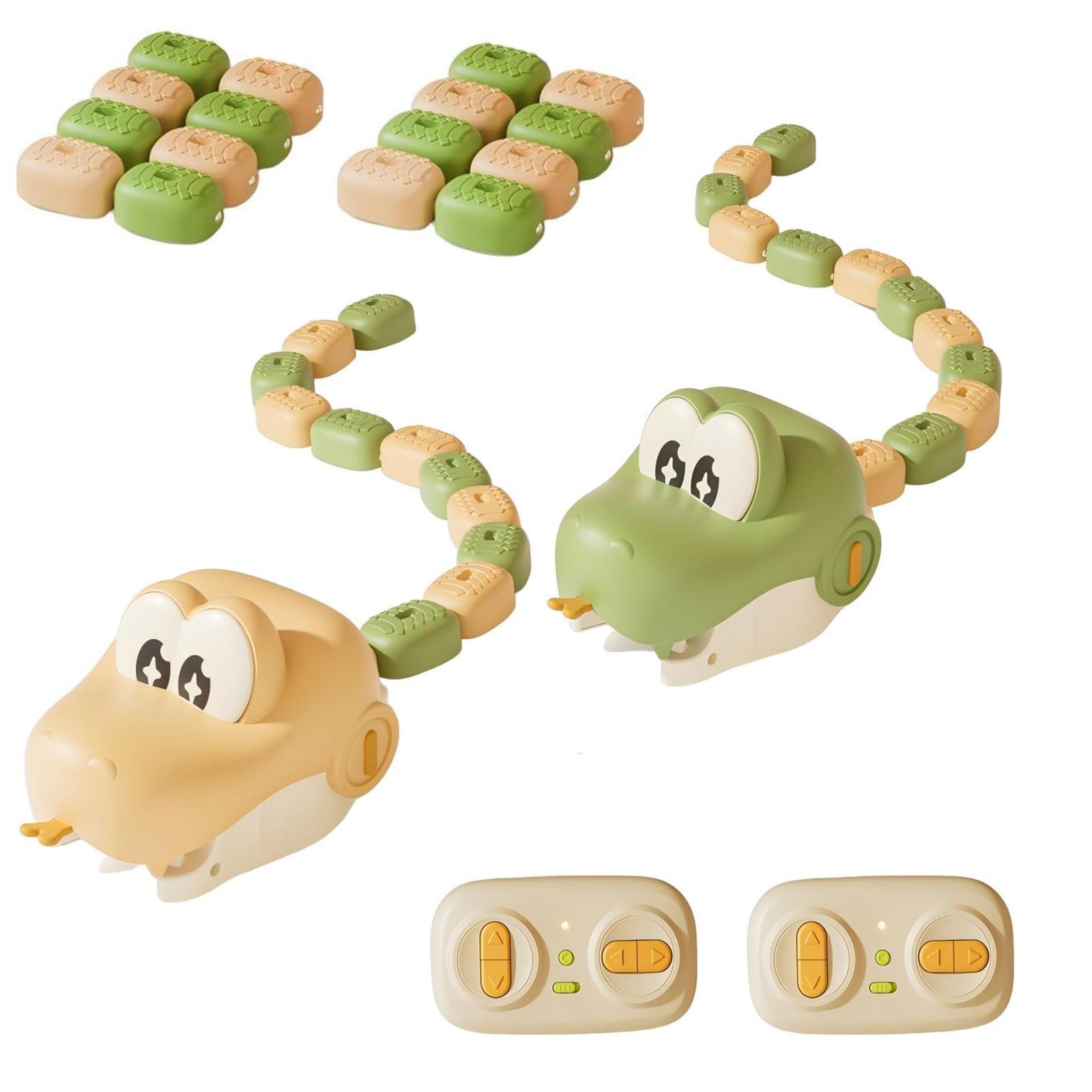 Gioco di serpente gourmet, battaglie di serpenti telecomandati, giocattolo RC ricaricabile senza fili con musica, regalo al coperto per ragazzi e ragazze