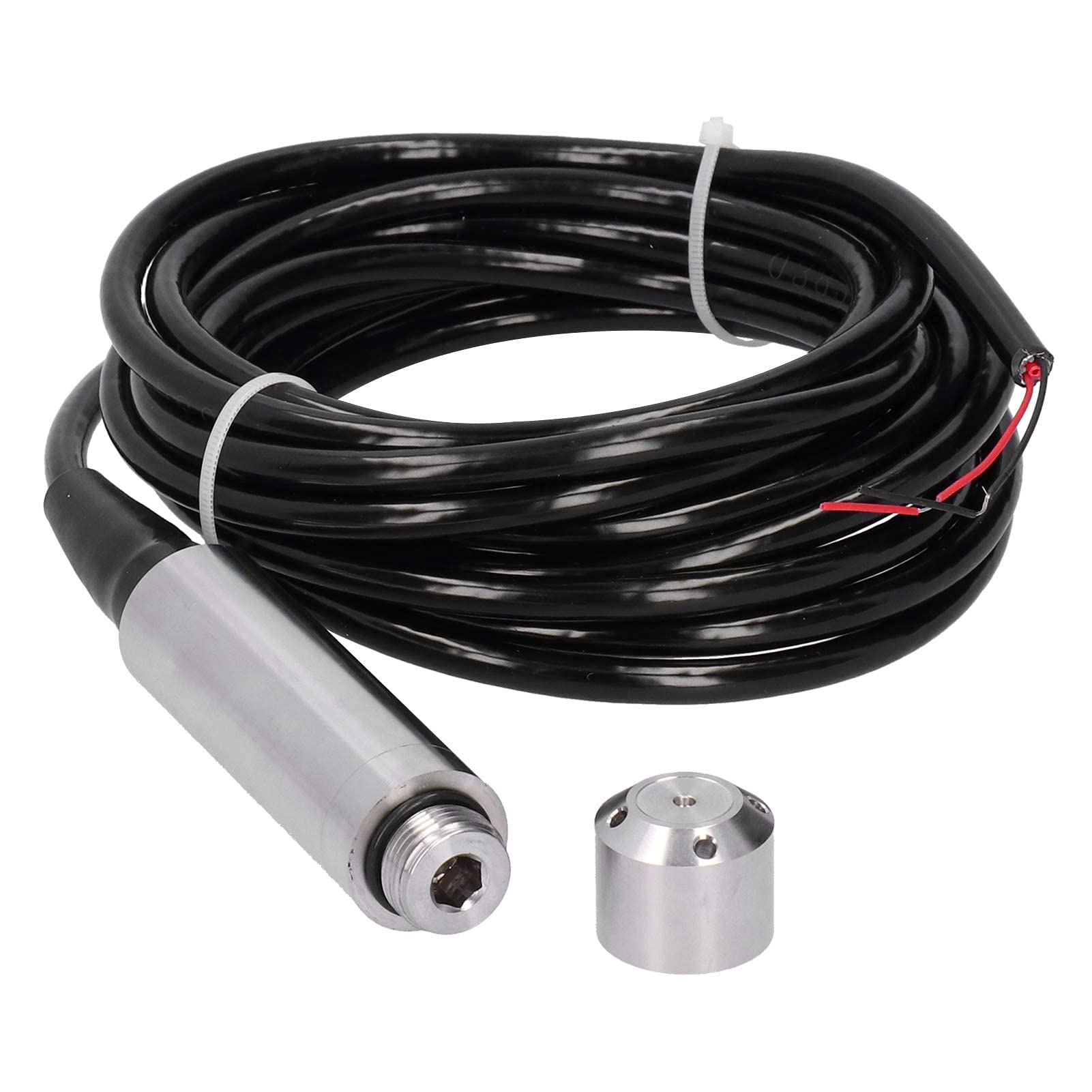 Détecteurs d'eau, Transmetteur de Niveau de Liquide YB2JF, Câble 5M Capteur de Niveau d'eau 12-32VDC 4-20MA (0-2M)